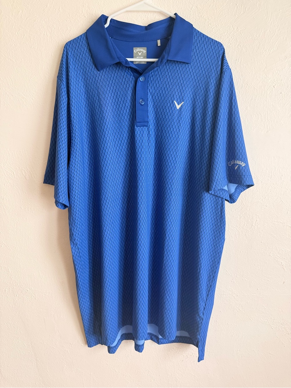 Callaway Men’s Royal Blue Golf Polo with Subtle Logo